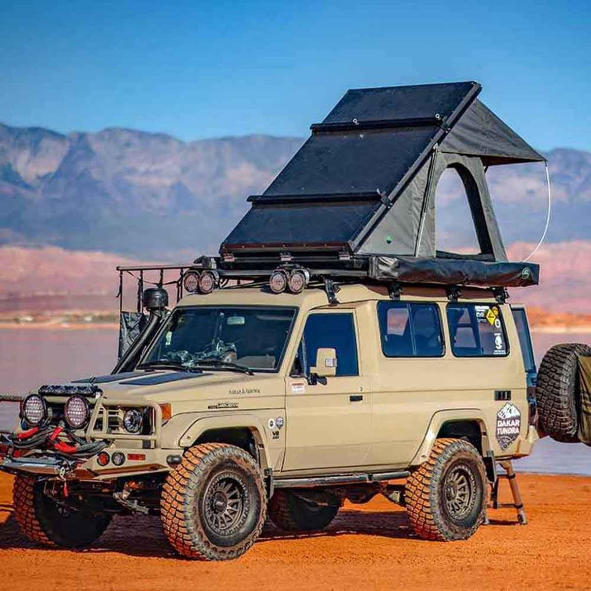 Mamba 3 Clamshell Aluminum Roof Top Tent