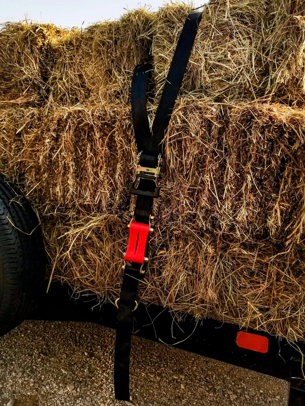 18FT X 2IN SHOCKSTRAP RATCHET STRAP, WIRE HOOKS, PREMIUM POLYESTER WEBBING, 6K BREAK STRENGTH, 2K WORKING LOAD LIMIT