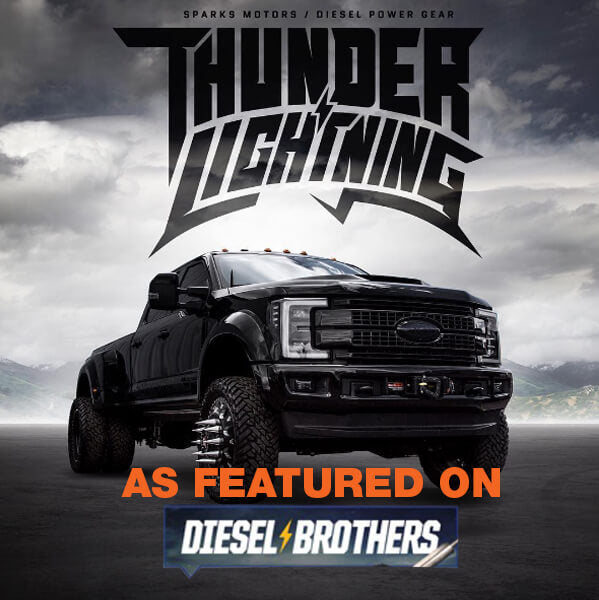 Image of Deisel Brothers flyer featuring Mile Marker's SEC18 winch on the truck
