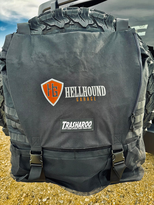 Trasharoo Off-Road Spare Tire Trash Bag (Hellhound Garage Branded)