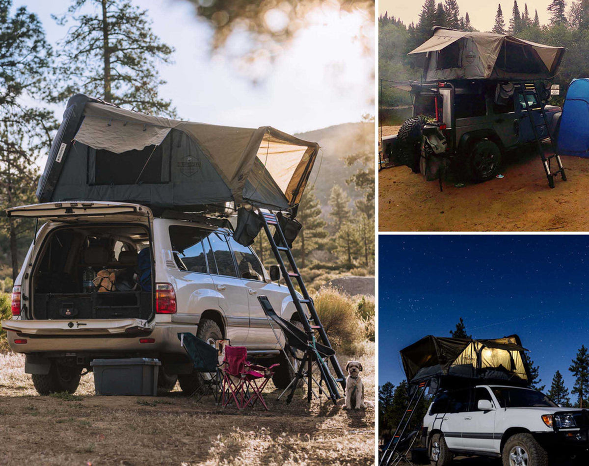 HD Bushveld 2 - Cantilever Hard Shell Roof Top Tent, 2 Person
