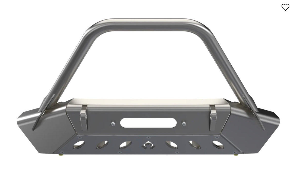 07-Up Jeep Wrangler/Gladiator High Clearance Front Bumper with Hoop