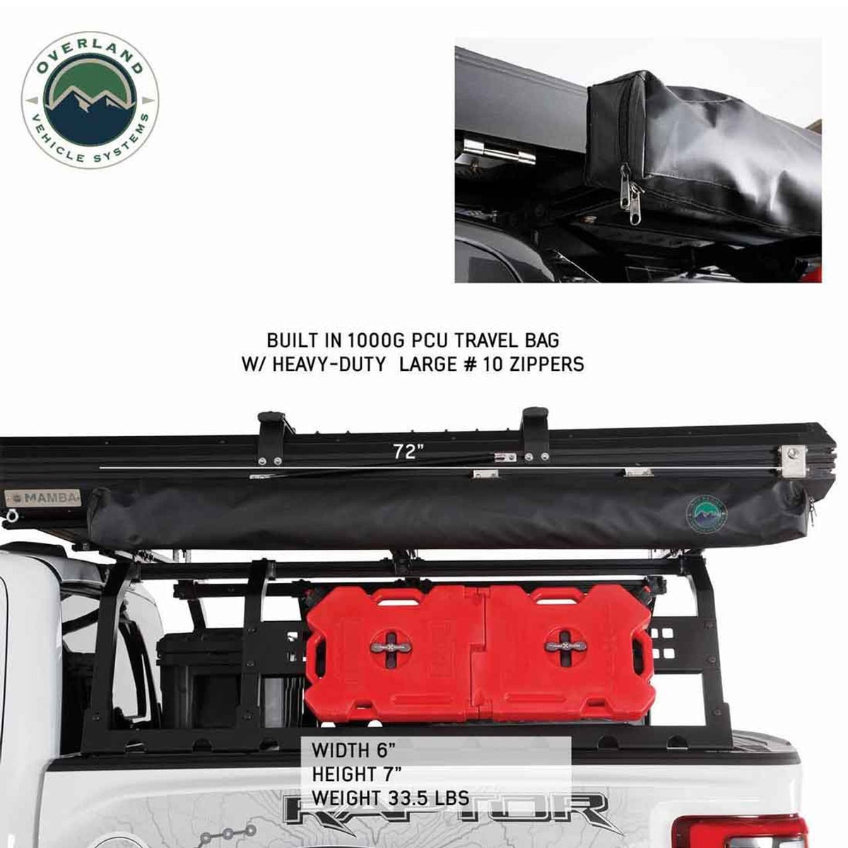 HD Nomadic 180 LTE - Awning