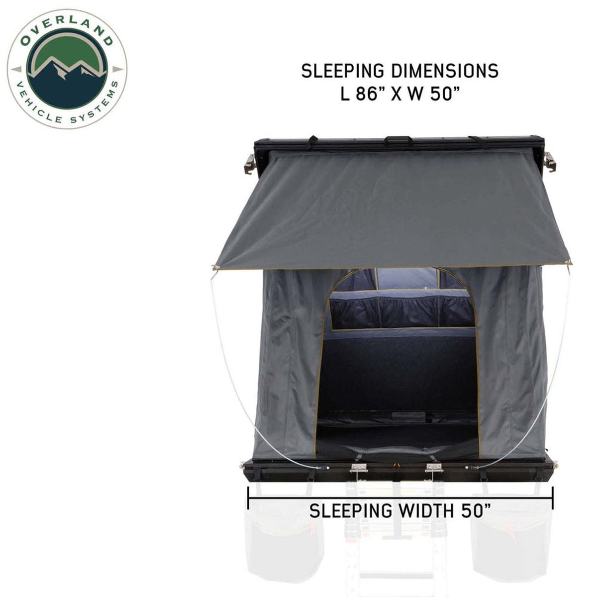 Mamba 3 Clamshell Aluminum Roof Top Tent