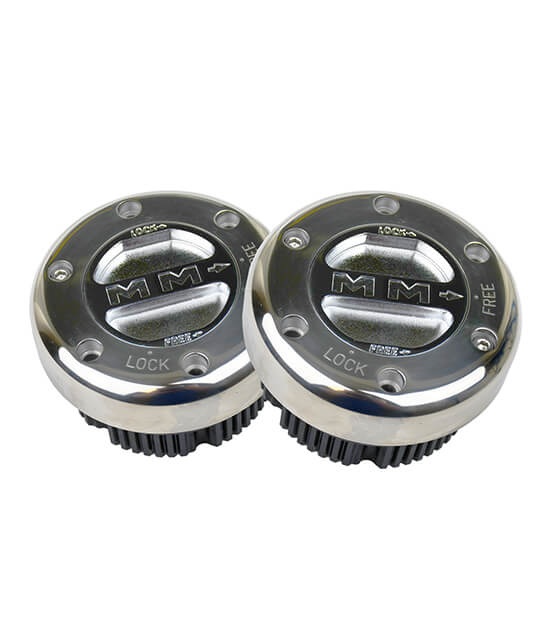 Image of two Mile Marker 459SS Premium Locking Hubs