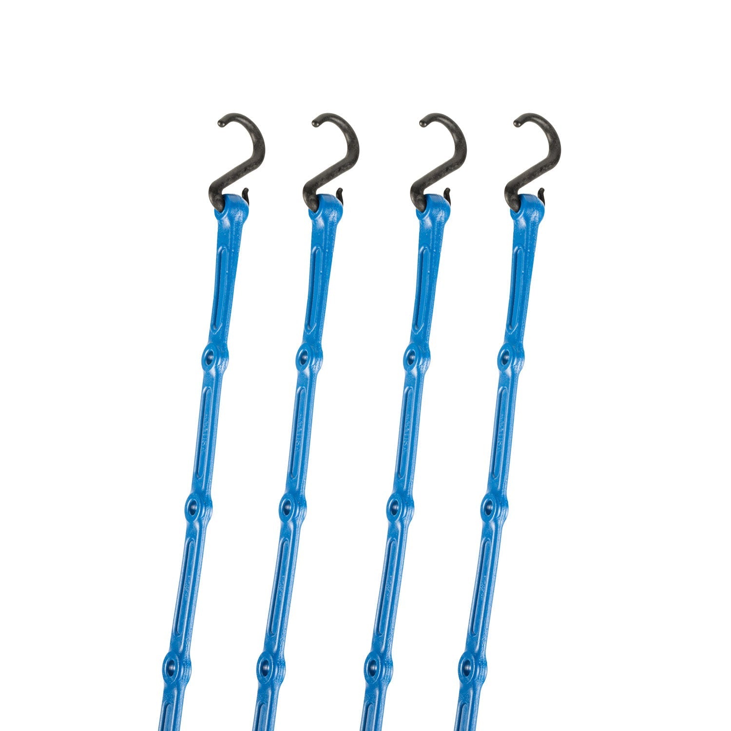 48" Adjust-A-Strap Adjustable Bungee Strap 4 Pack, Nylon Hooks - The Perfect Bungee & ShockStrap Tie Downs