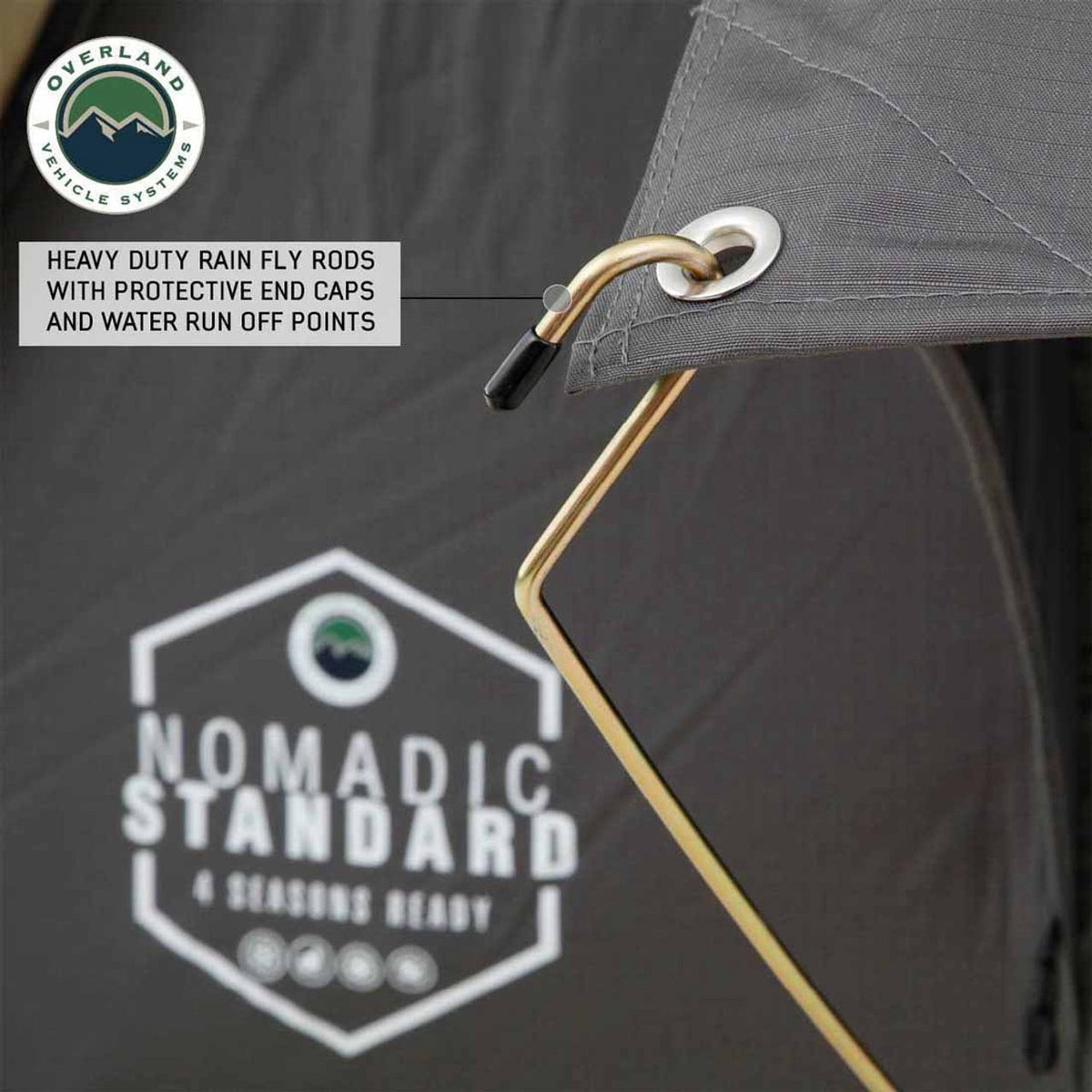 Nomadic 2 Standard - Soft Sided Roof Top Tent, 2 Person