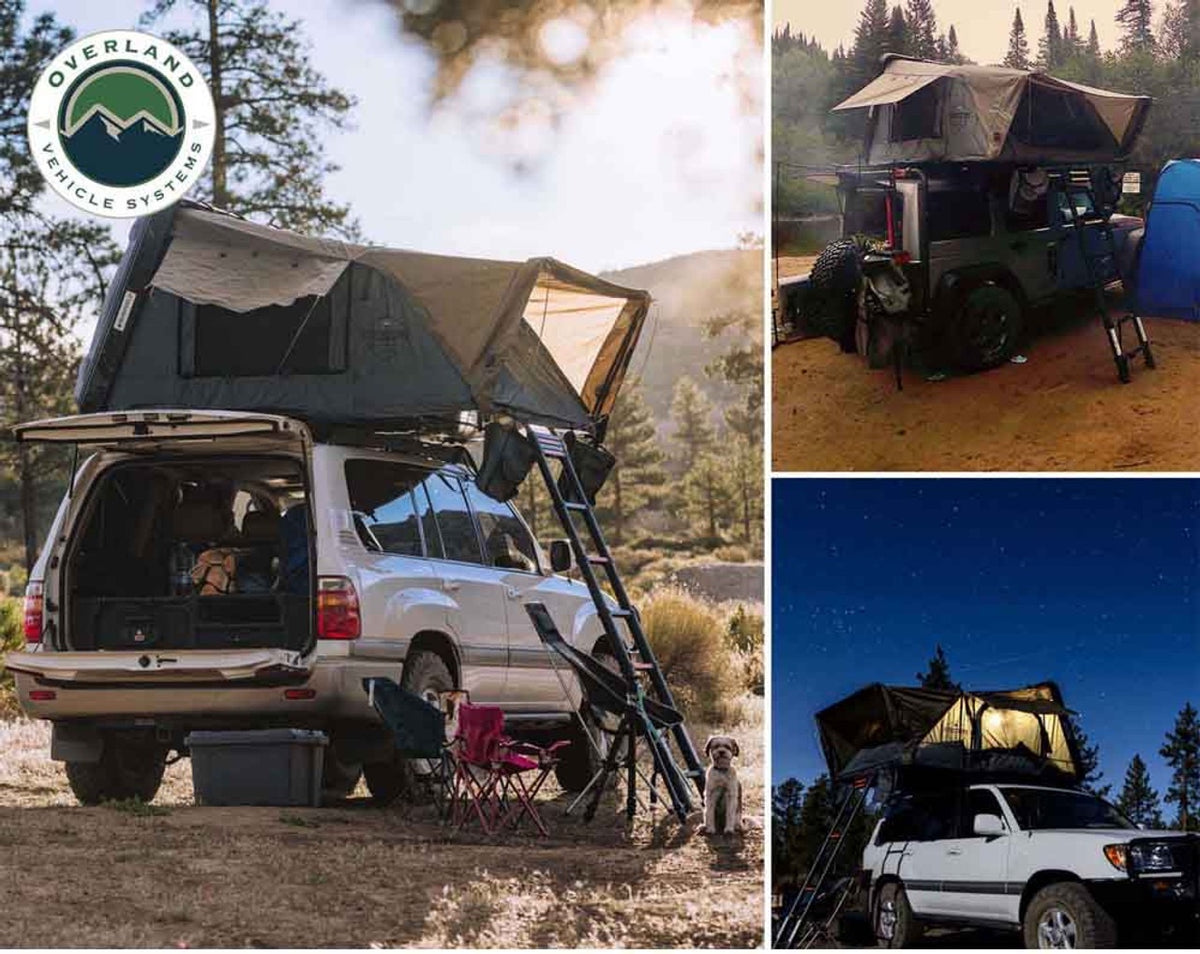 HD Bushveld 4 - Cantilever Hard Shell Roof Top Tent, 4 Person