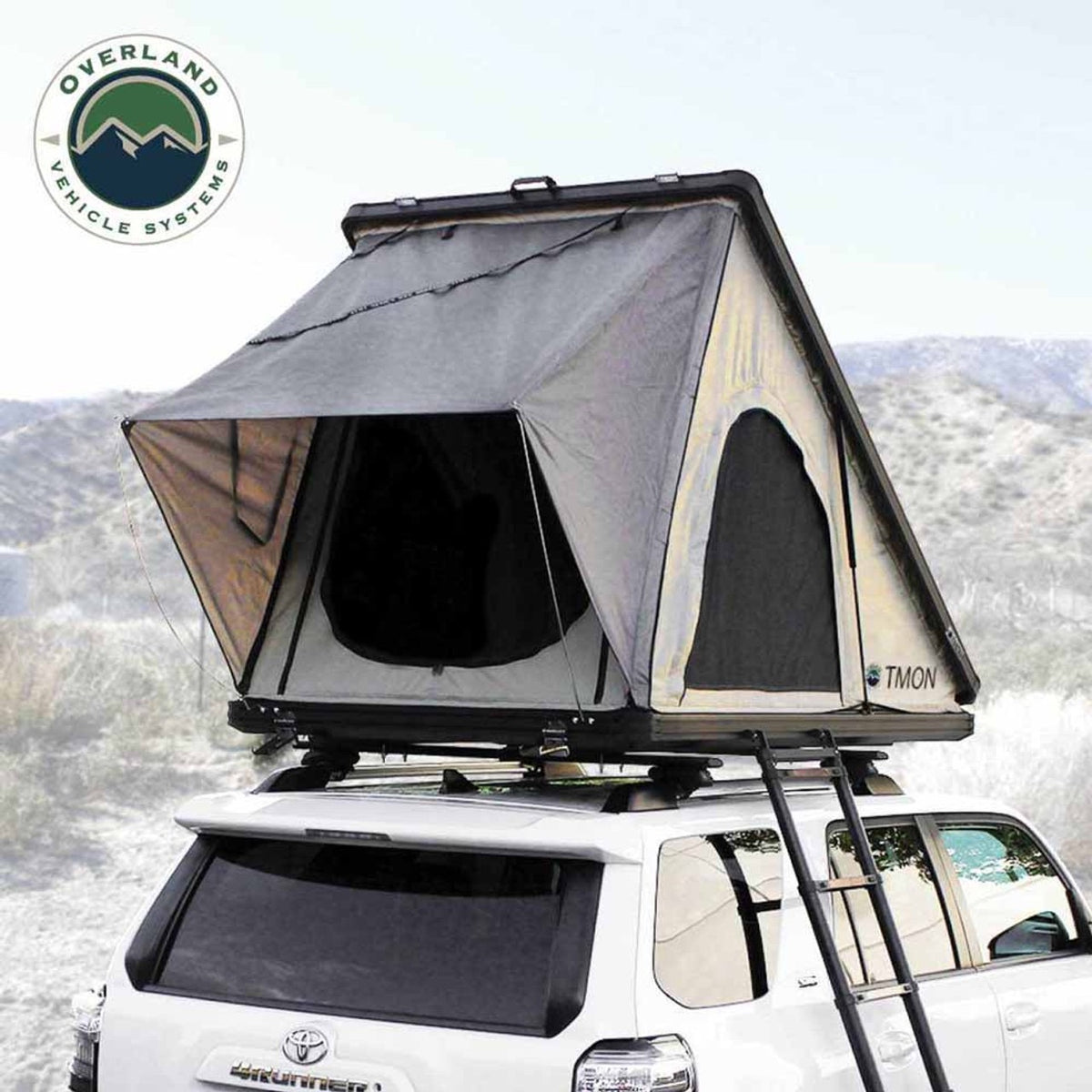 LD TMON - Clamshell Aluminum Roof Top Tent, 2 Person
