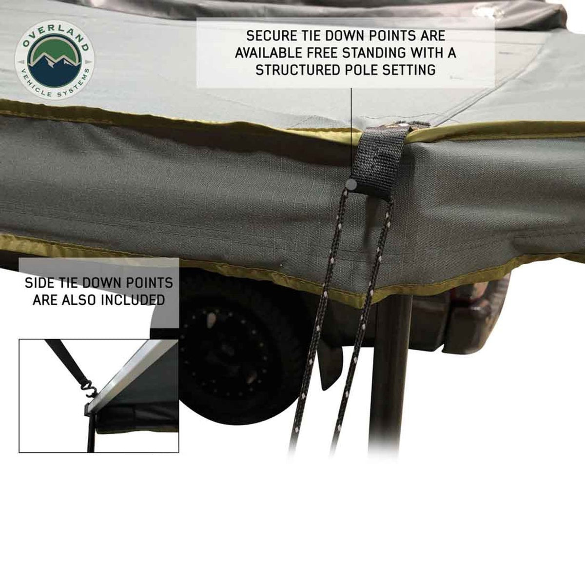 Nomadic 270 LT Driver Side Awning With Bracket Kit