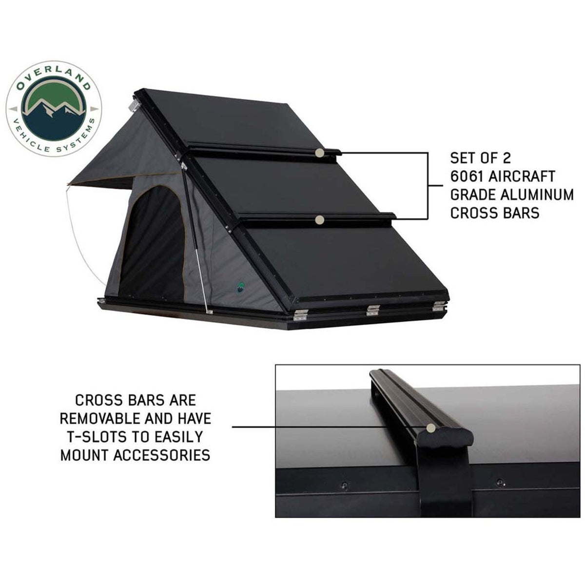 HD Mamba - Aluminum Roof Top Tent, 2 Person