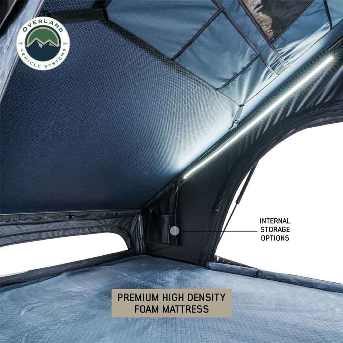 XD Lohtse - Clamshell Aluminum Roof Top Tent, 2 Person