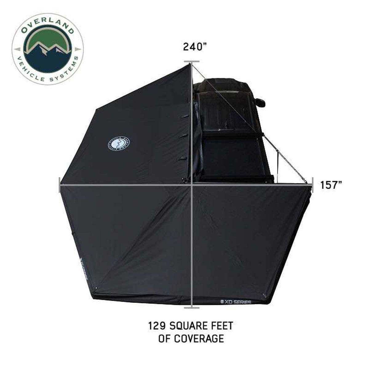 XD Nomadic 270 - Awning W/Lights & Black Out , Driver Side