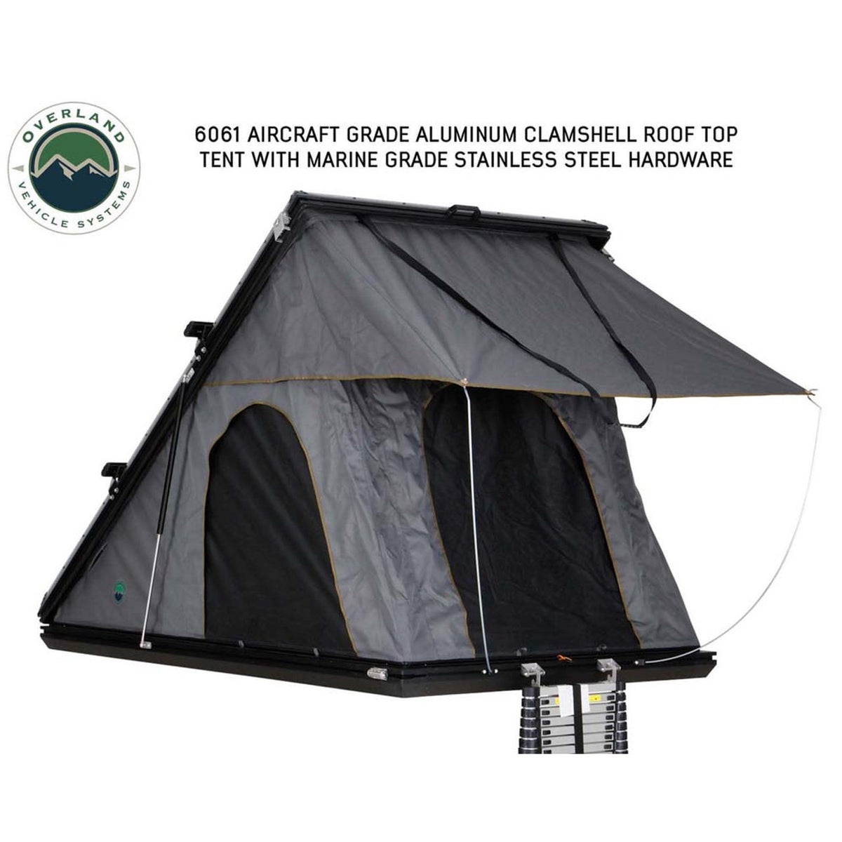 Mamba 3 Clamshell Aluminum Roof Top Tent