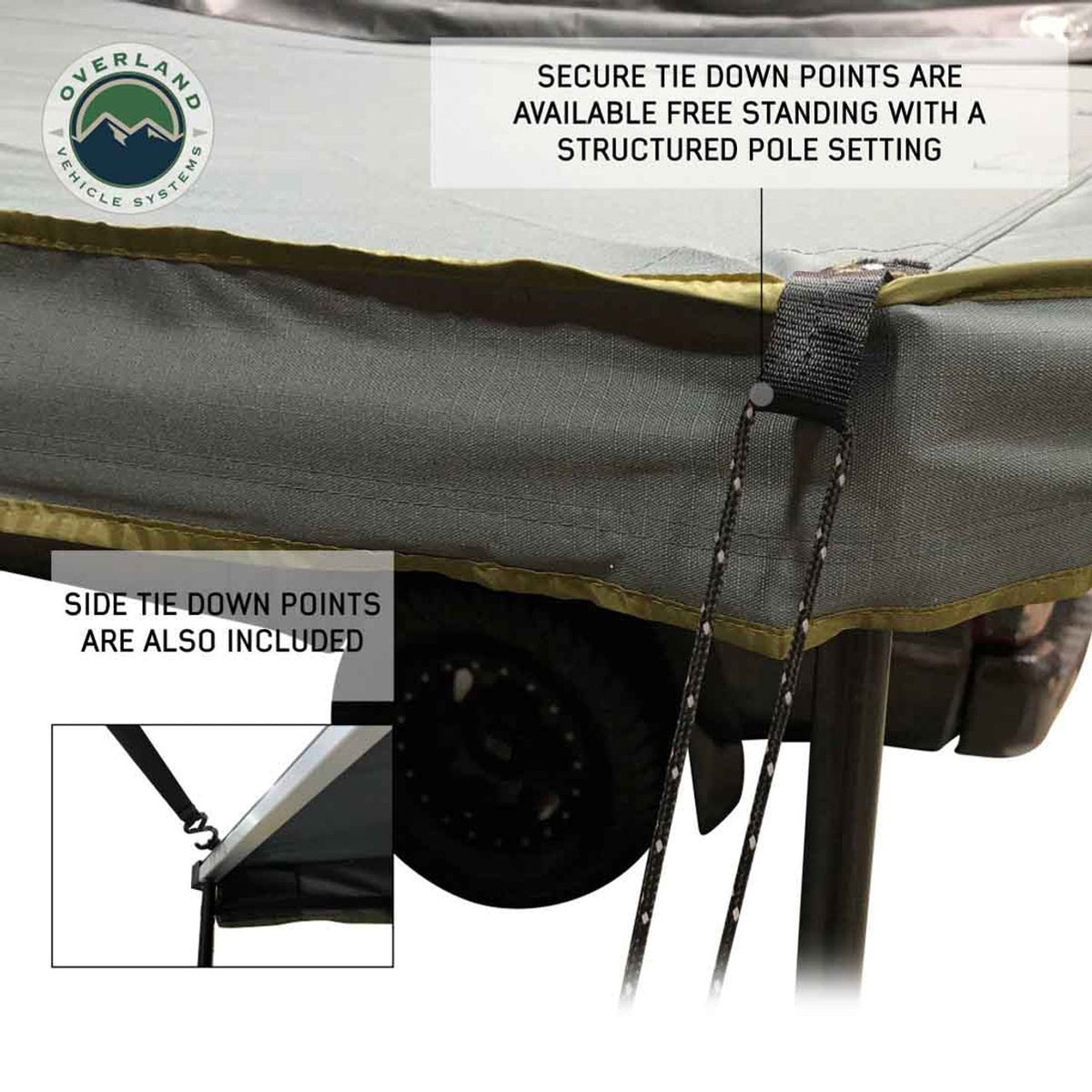 Nomadic 270 LT Passenger Side Awning With Bracket Kit