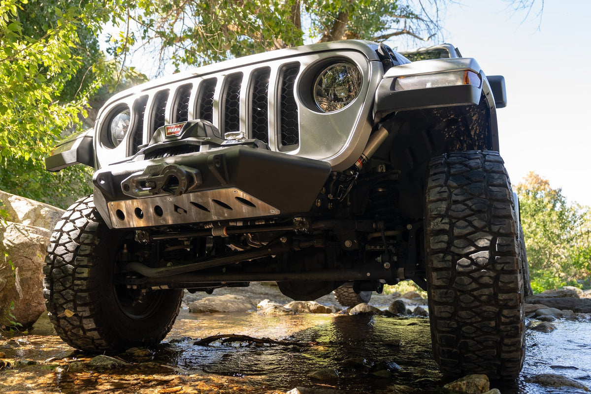 07-Up Jeep Wrangler/Gladiator High Clearance Front Bumper Raw Steel - Artec Industries