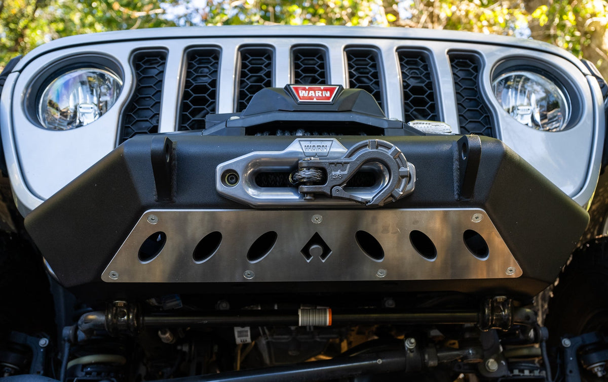 07-Up Jeep Wrangler/Gladiator High Clearance Front Bumper Raw Steel - Artec Industries