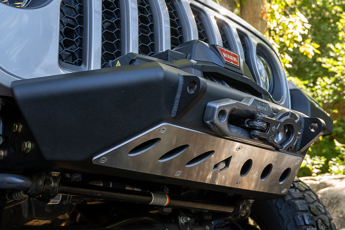07-Up Jeep Wrangler/Gladiator High Clearance Front Bumper Raw Steel - Artec Industries
