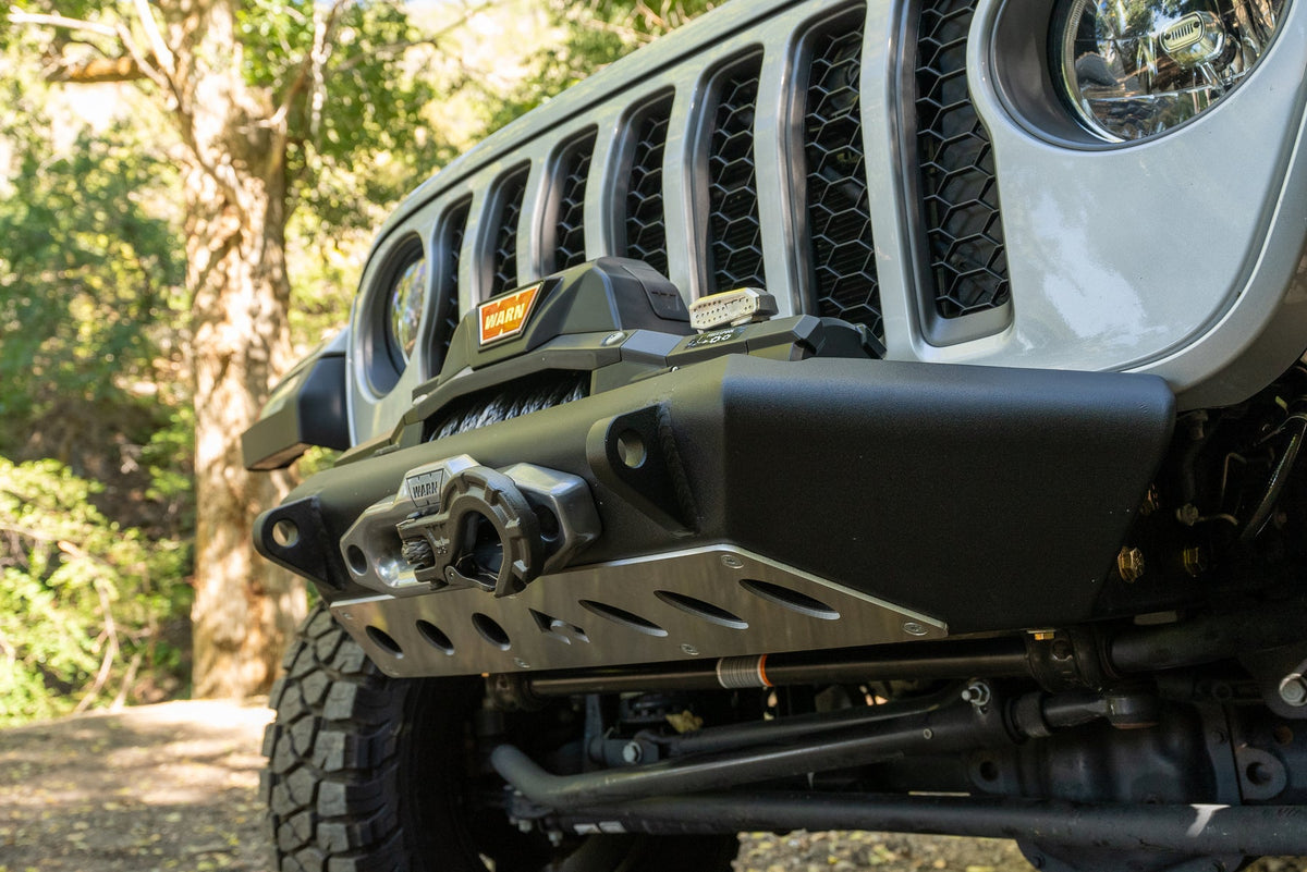 07-Up Jeep Wrangler/Gladiator High Clearance Front Bumper Raw Steel - Artec Industries