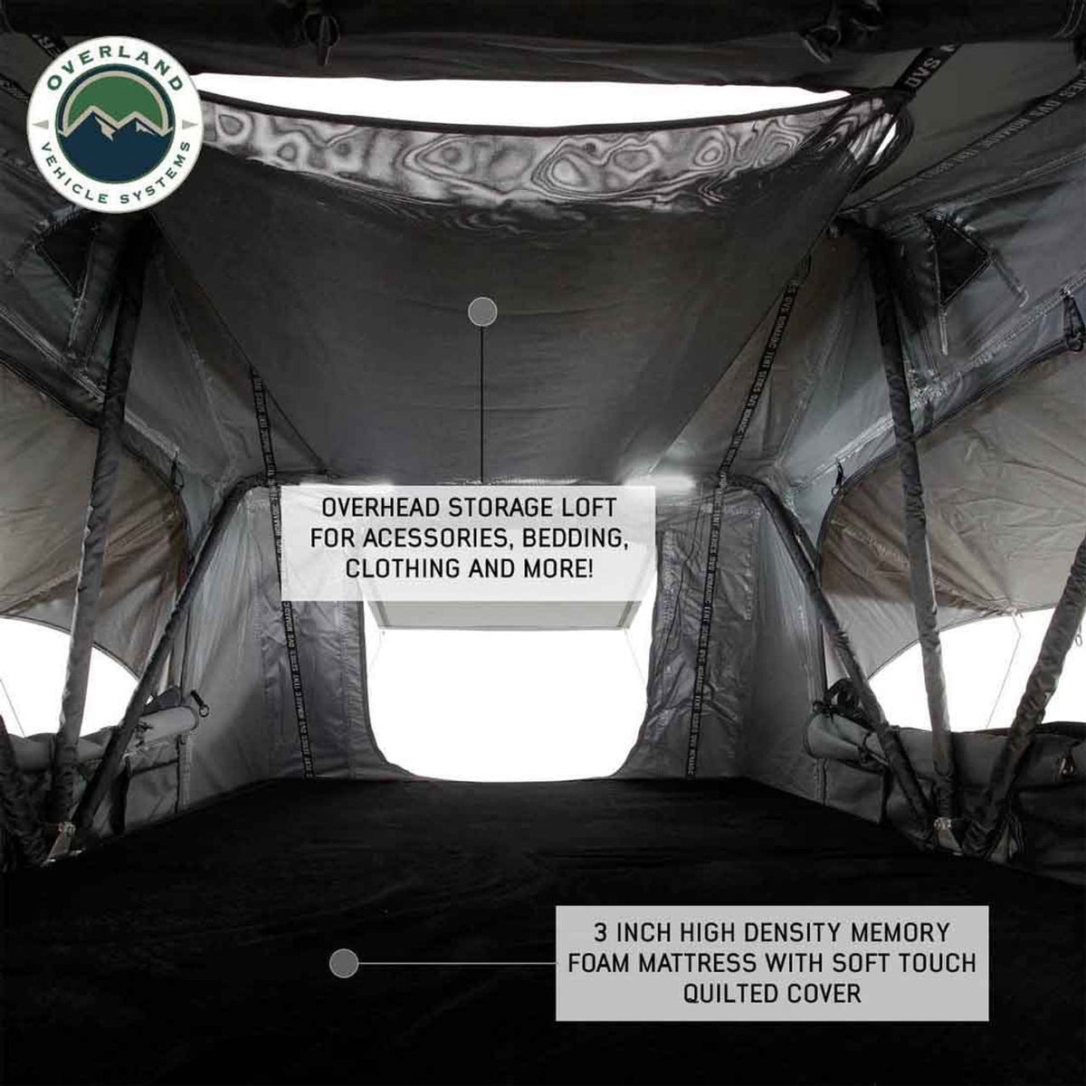Nomadic 2 Standard - Soft Sided Roof Top Tent, 2 Person