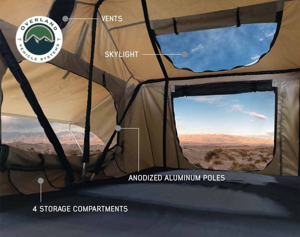 LD TMBK 3 Roof Top Tent With Annex
