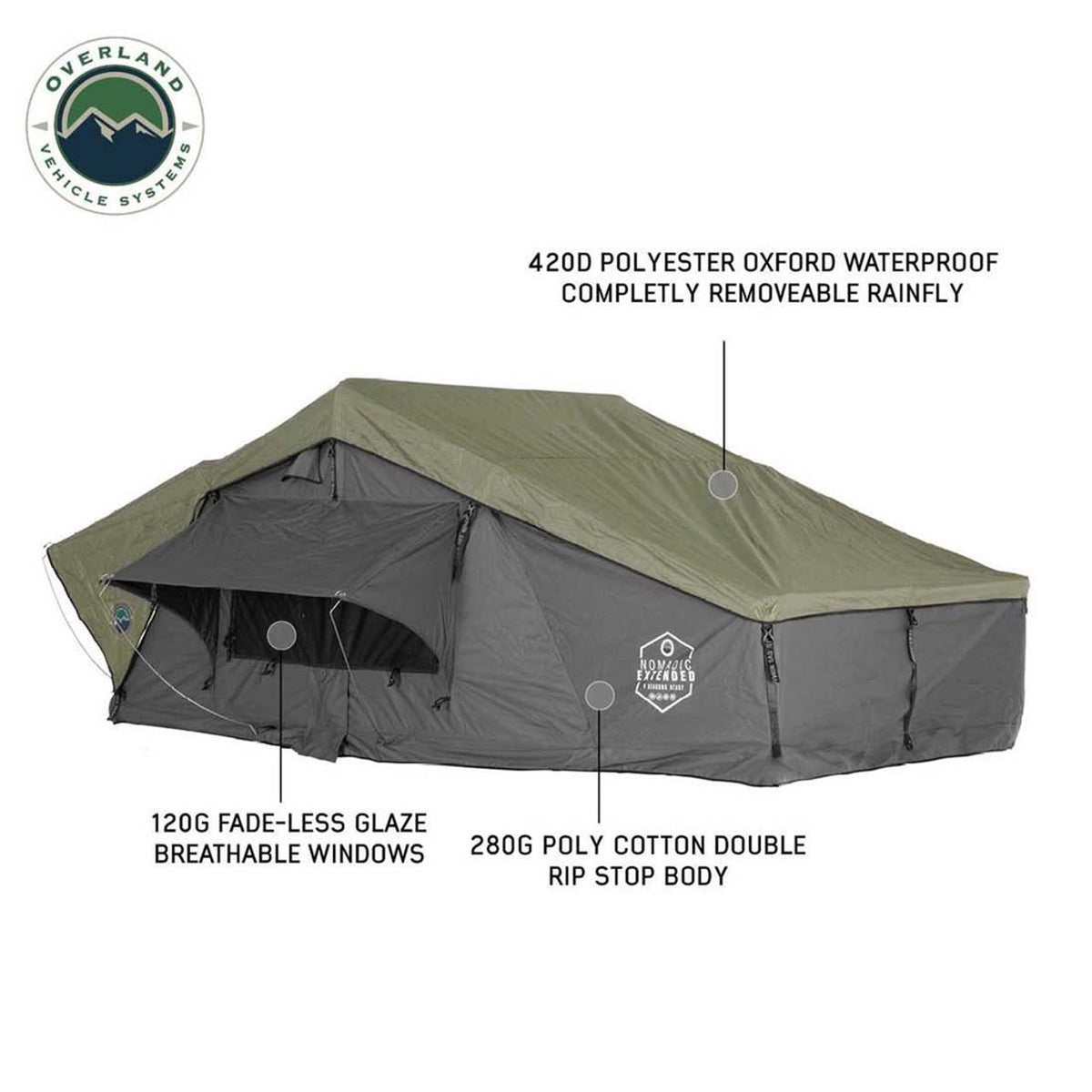 Nomadic - Extended Roof Top Tents