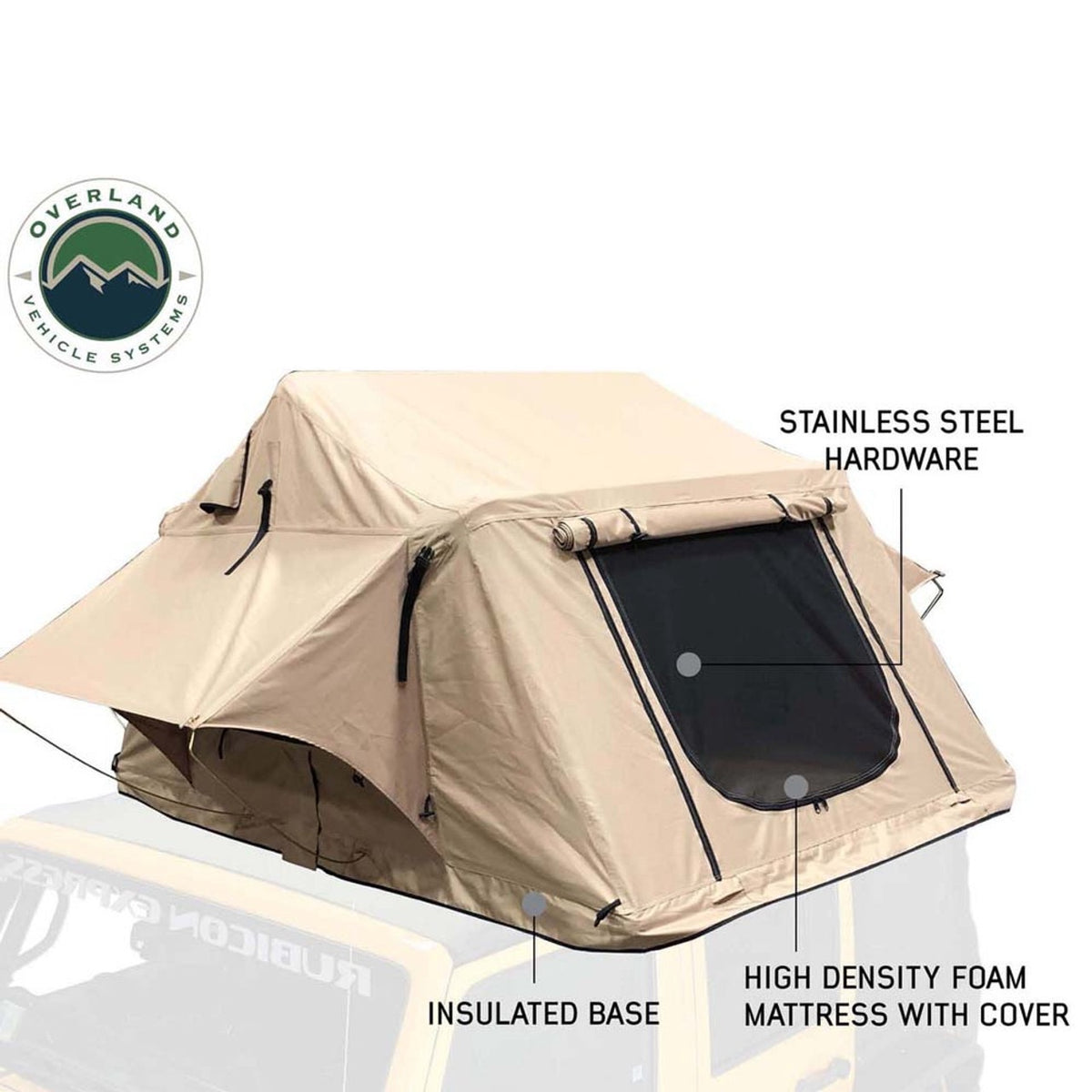 LD TMBK 3 Roof Top Tent With Annex