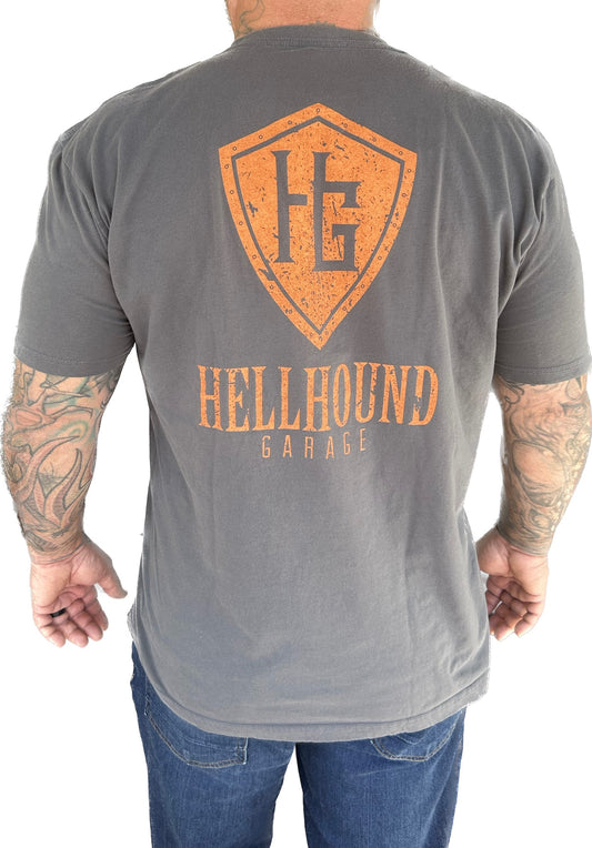 HG Men's Steel Gray Short Sleeve Crew Neck Tee