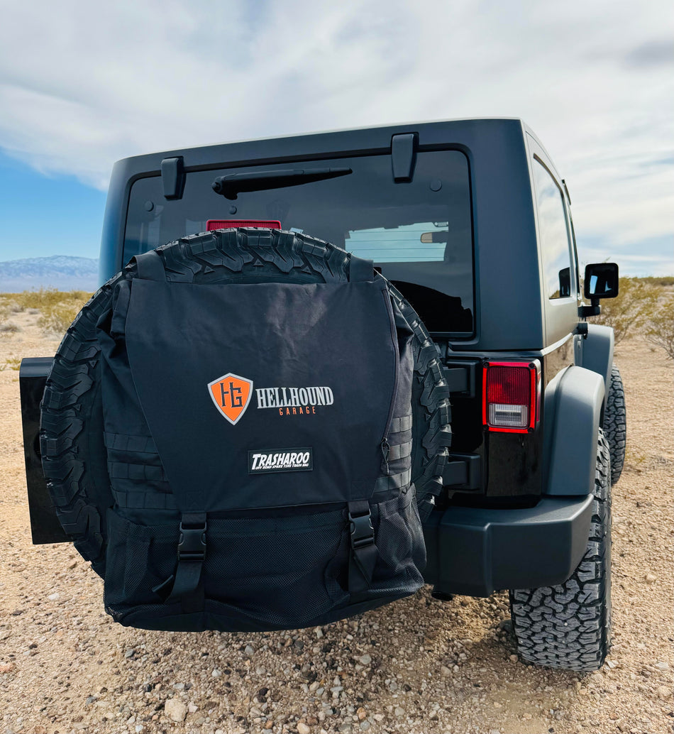 Trasharoo Off-Road Spare Tire Trash Bag (Hellhound Garage Branded)