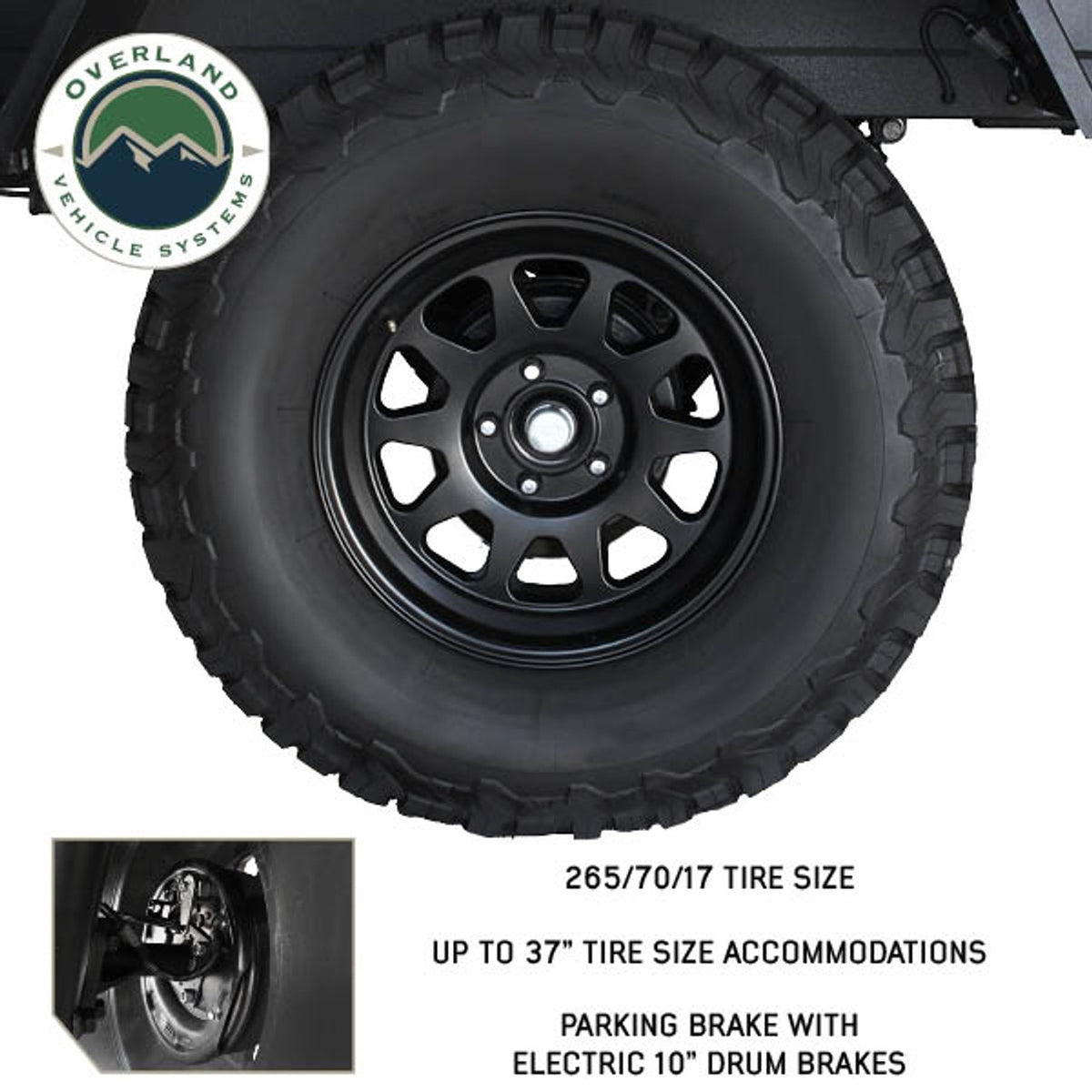 Off Road Trailer - Military Style W/Full Articulating Suspension