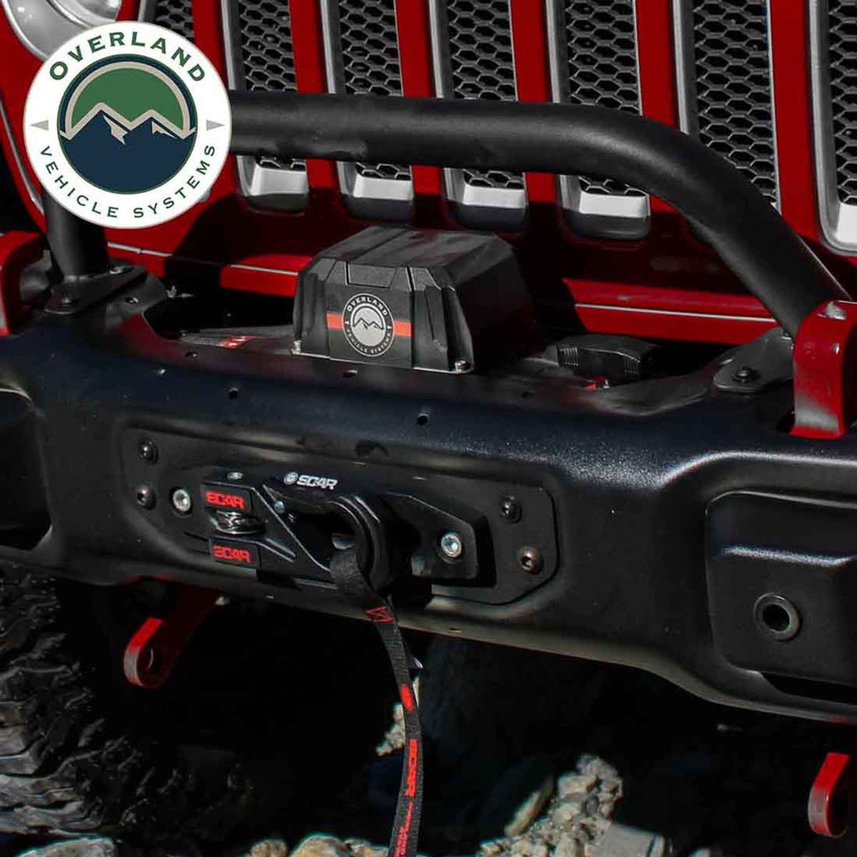 SCAR 12 - 12,000 lb. Winch With Wireless Remote
