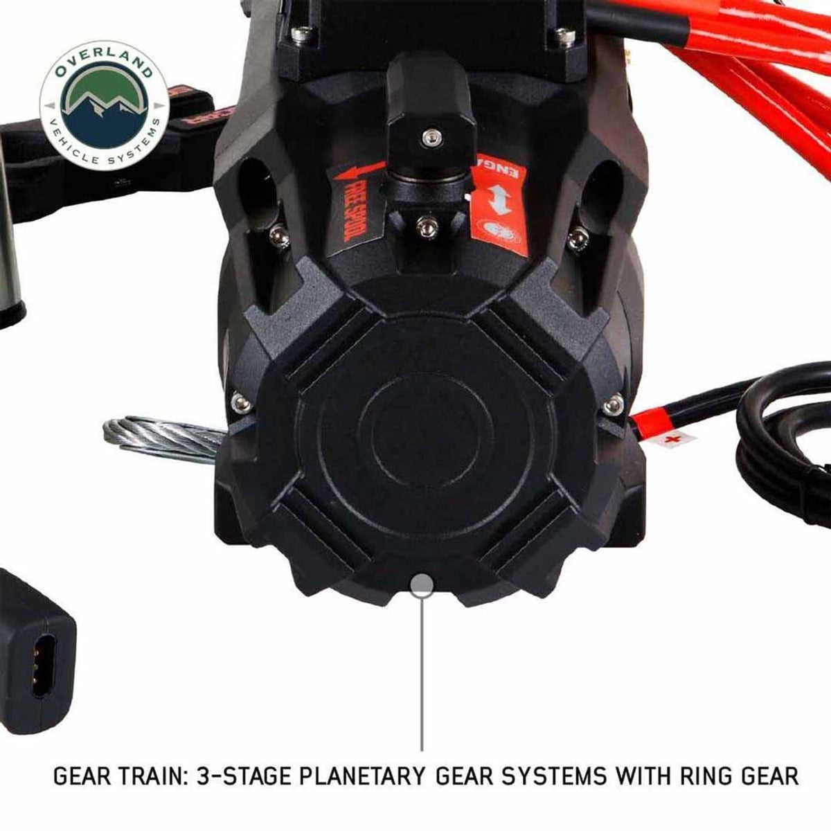 SCAR 10 - 10,000 lb. Winch With Wireless Remote