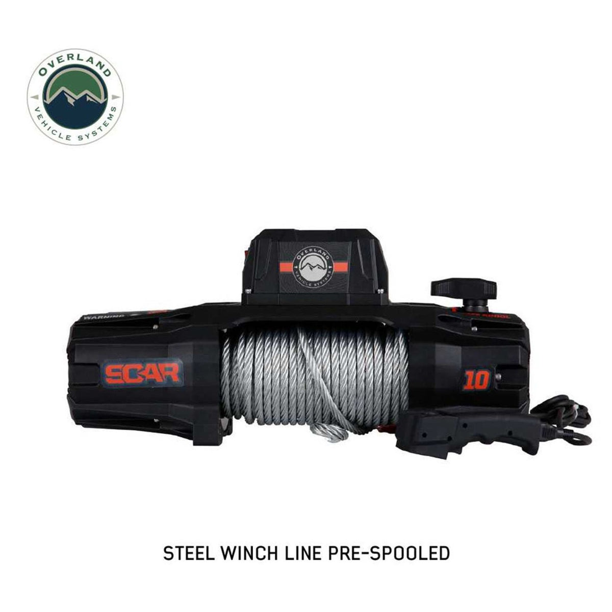 SCAR 10 - 10,000 lb. Winch With Wireless Remote