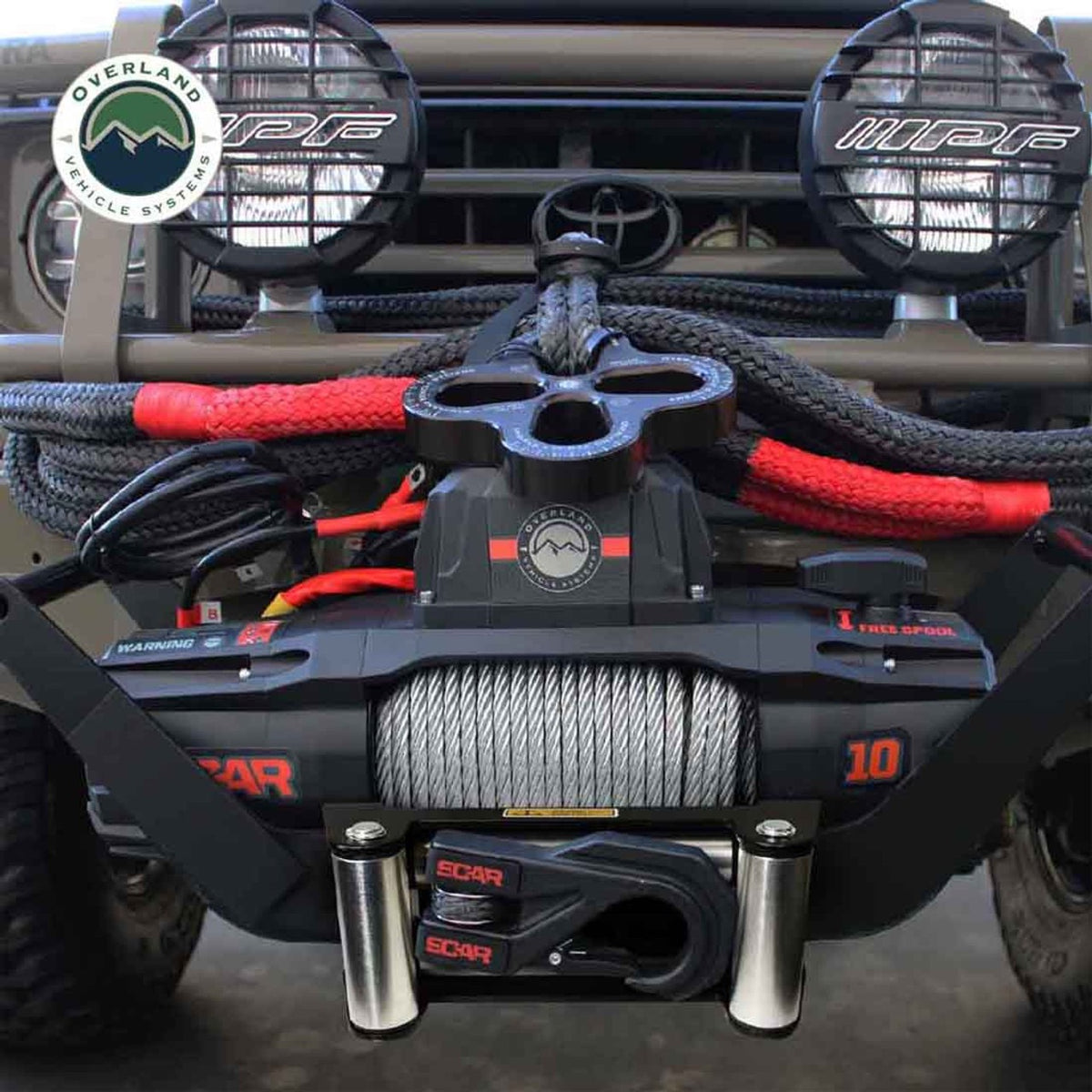 SCAR 10 - 10,000 lb. Winch With Wireless Remote