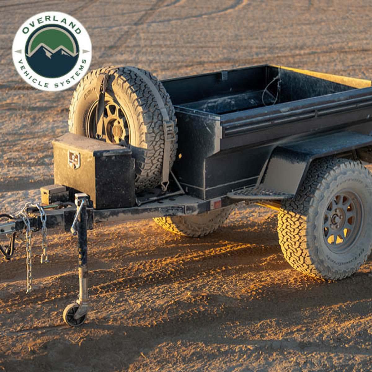 Off Road Trailer - Military Style W/Full Articulating Suspension