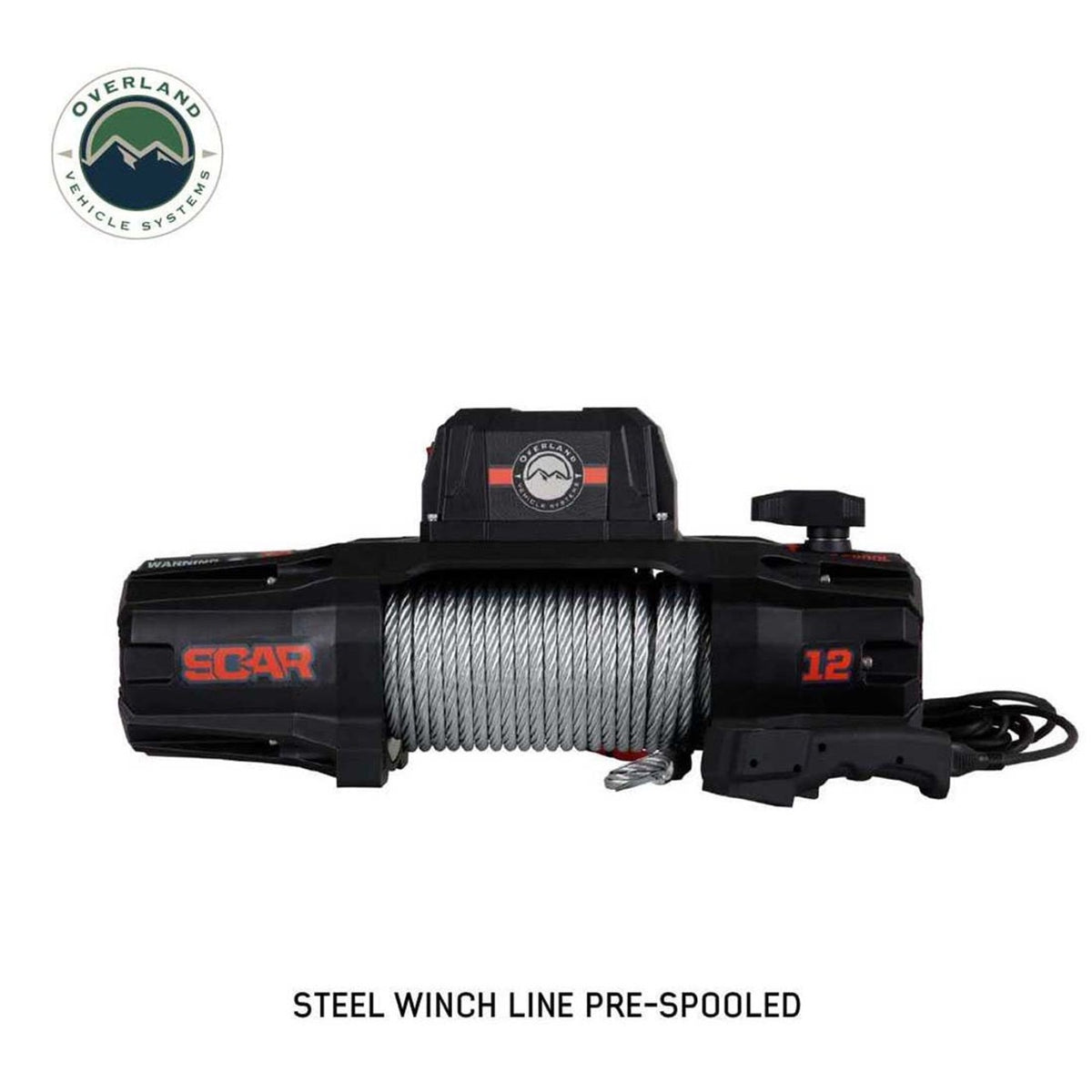 SCAR 12 - 12,000 lb. Winch With Wireless Remote