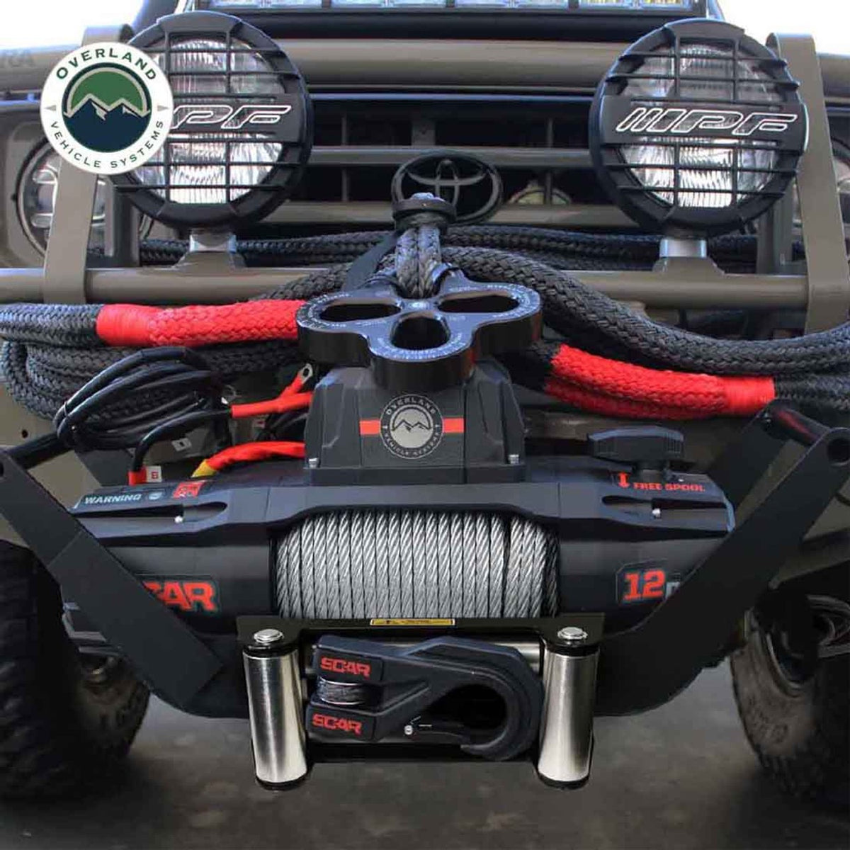 SCAR 12 - 12,000 lb. Winch With Wireless Remote
