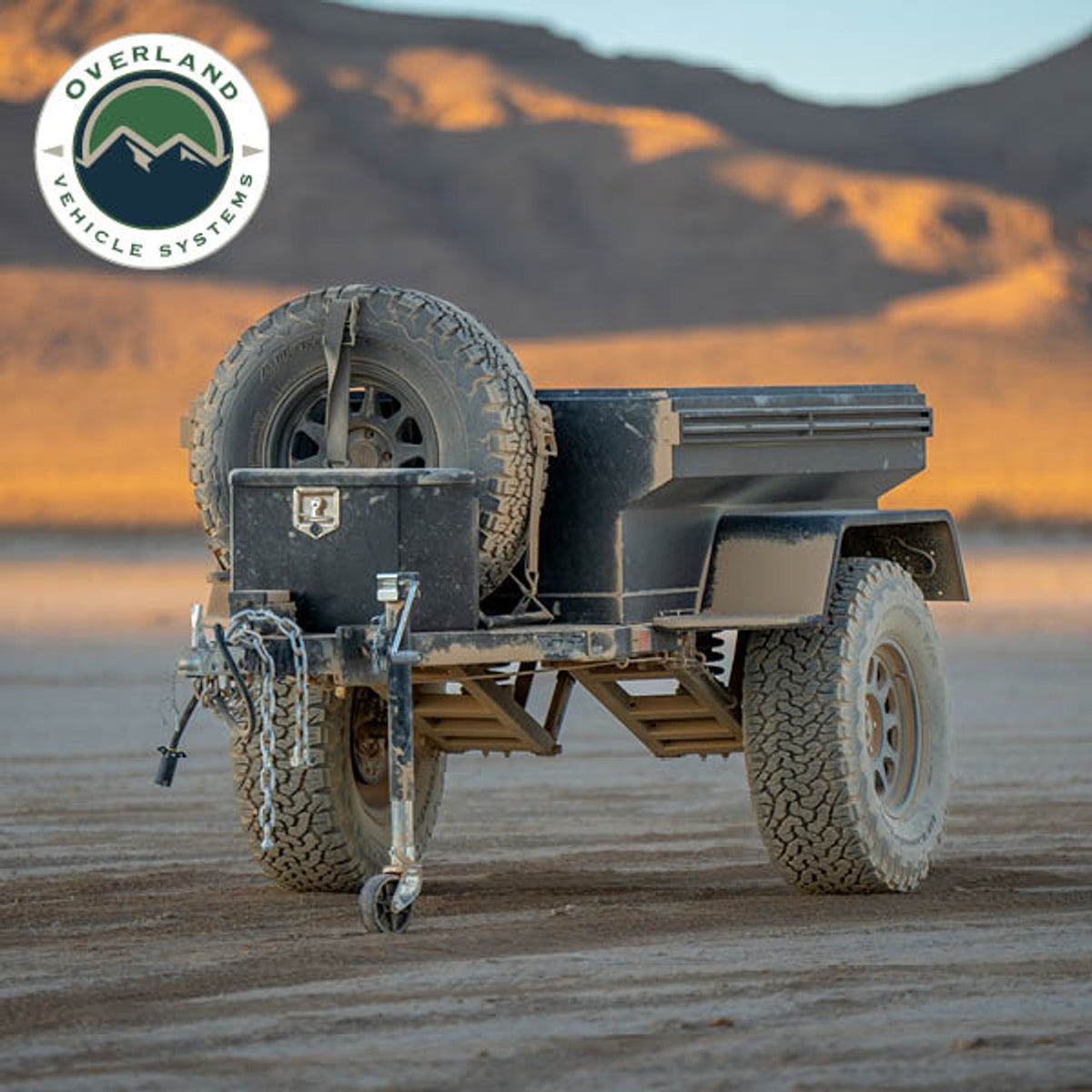 Off Road Trailer - Military Style W/Full Articulating Suspension