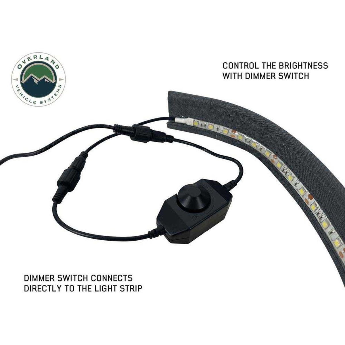 New! Flexible 47" LED Light With Dimmer And Adaptor For Roof Top Tent And Awning
