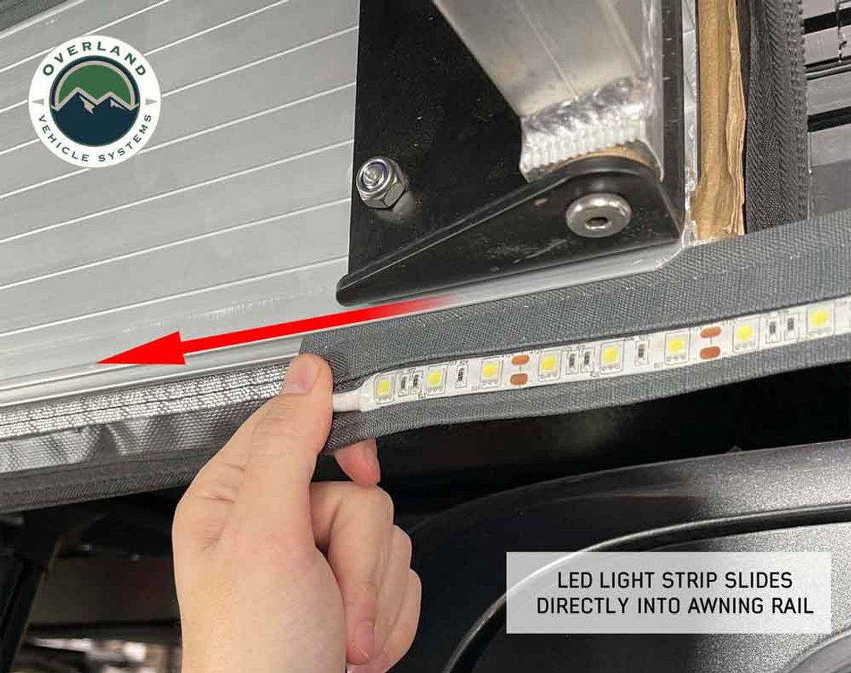 New! Flexible 47" LED Light With Dimmer And Adaptor For Roof Top Tent And Awning