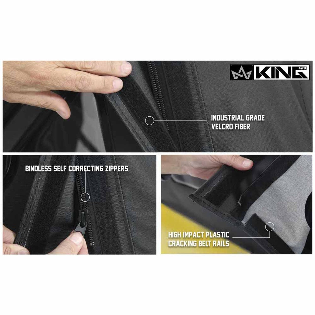Premium Replacement Soft Top, Black Diamond With Tinted Windows - Jeep Wrangler Unlimited JK 4 Door 2010-2018
