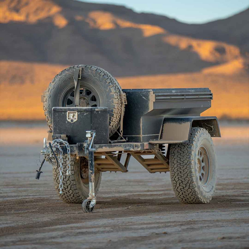 Off Road Trailer - Military Style W/Full Articulating Suspension