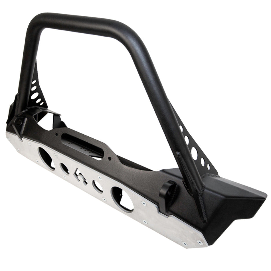 NightHawk Jeep JL Front Bumper W/Mid Tube Stinger Bare Artec Industries