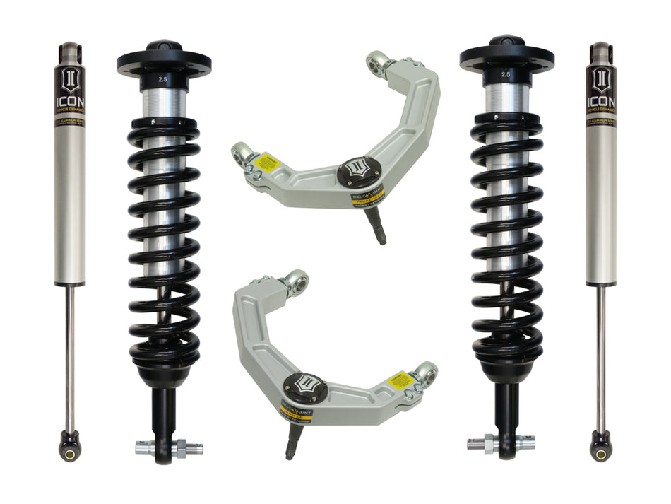 2014 FORD F150 4WD 0-2.63" STAGE 2 SUSPENSION SYSTEM W BILLET UCA