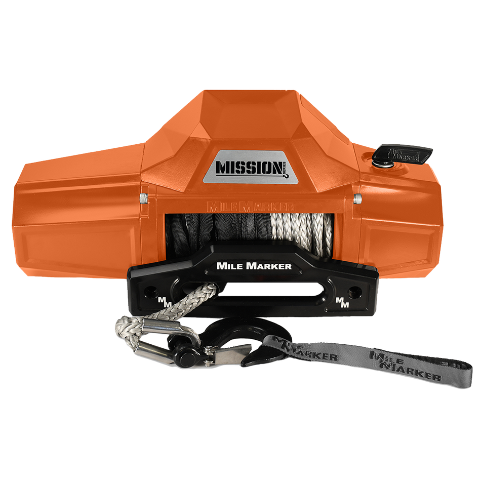 Mission Winch Series 8k - Team Orange