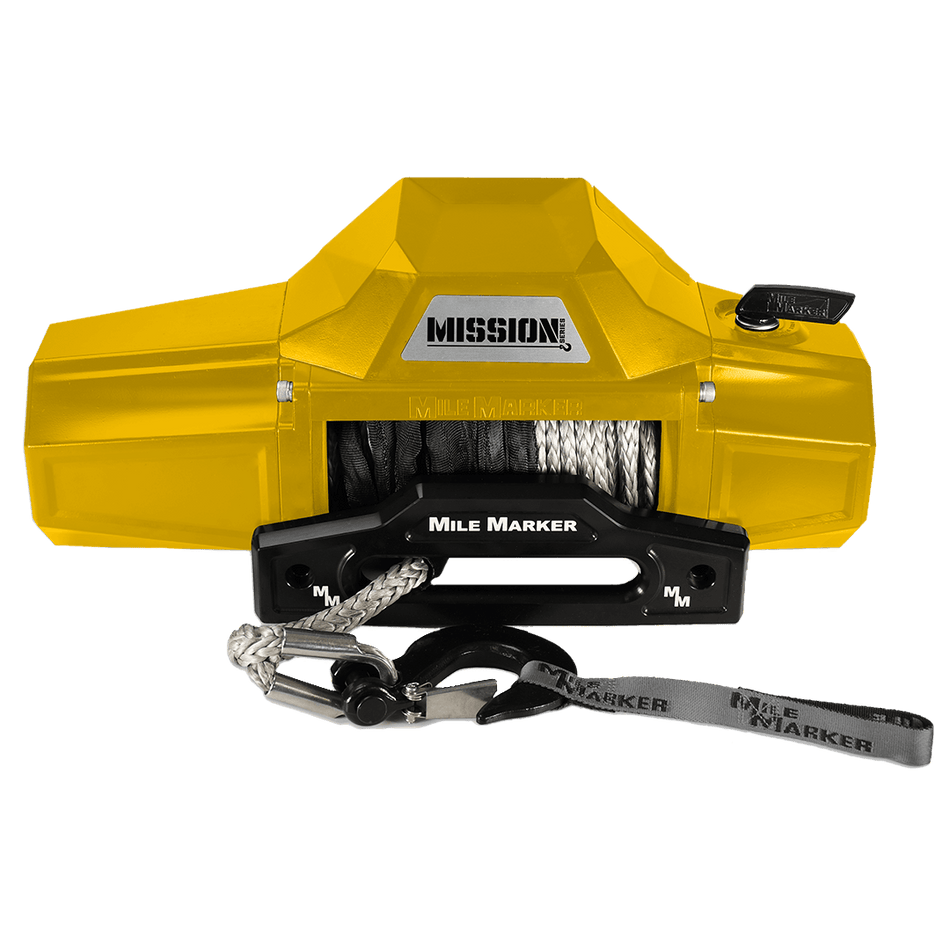 Mission Winch Series 8k - Sunshine Yellow