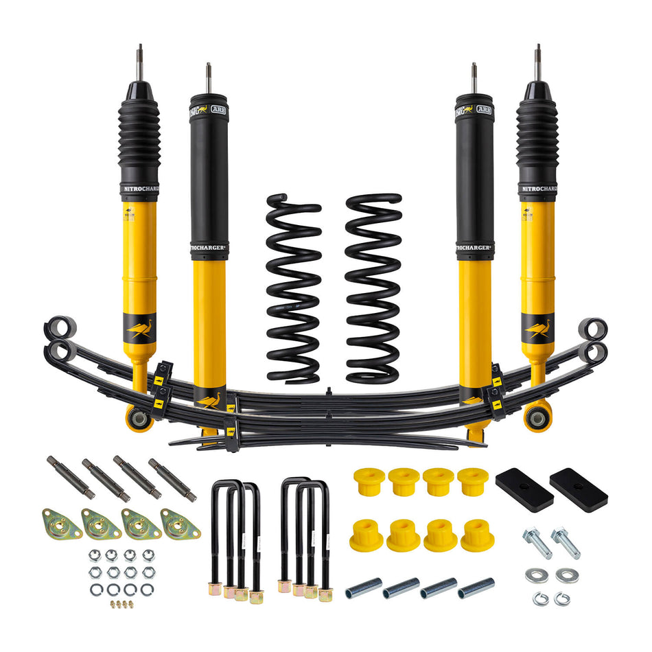 Old Man Emu - 1004K - Nitro Plus Kit FR 2 In/0-330 Lb RR 2 In/0 Lb