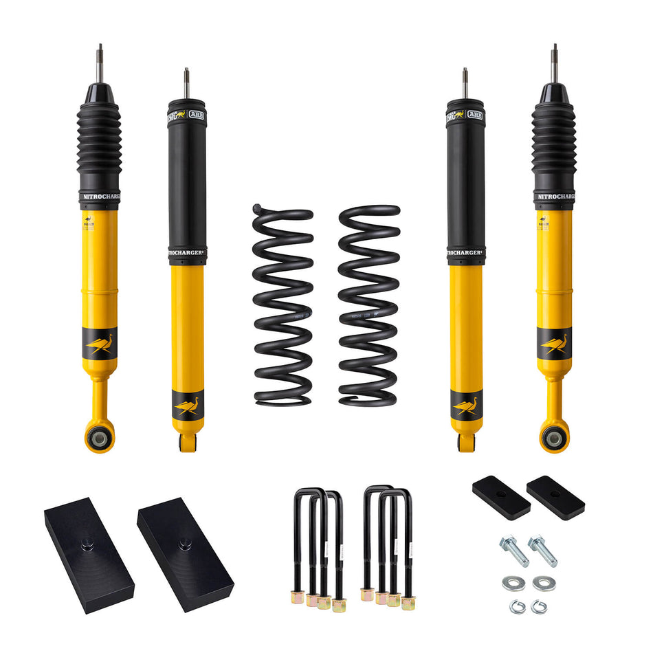 Old Man Emu - 1008K - Nitro Plus Kit FR 2 In/0 Lb RR 1.25 In/0 Lb