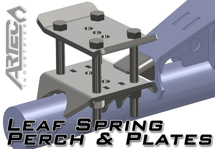 Leaf Spring Perch And Plates Pair Artec Industries