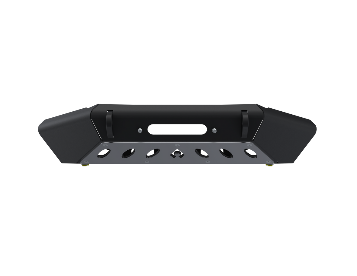 07-Up Jeep Wrangler/Gladiator High Clearance Front Bumper Raw Steel - Artec Industries
